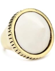 Jenny Bird Ivory Wood Hillside Ring, Size 7
