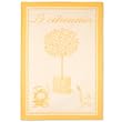 Coucke French Kitchen Dish Towel 19 x 29 in - CITRONIER - JAUNE, LEMON TREE - YELLOW