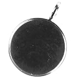 Art Night Out Silver Plated Bezel, Circle, 0.75-Inch