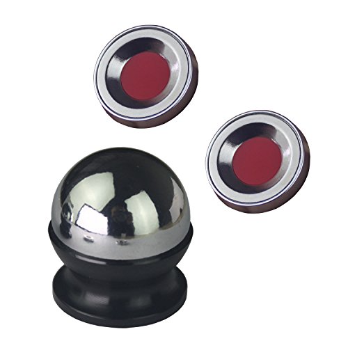 Magnetic Dash Mount Kit for Cell Phones. Dash Ball and 2 Strong Neodymium Magnets (2 Magnets + 1 Ball)