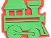 Foam Stamp 4x 4 Train