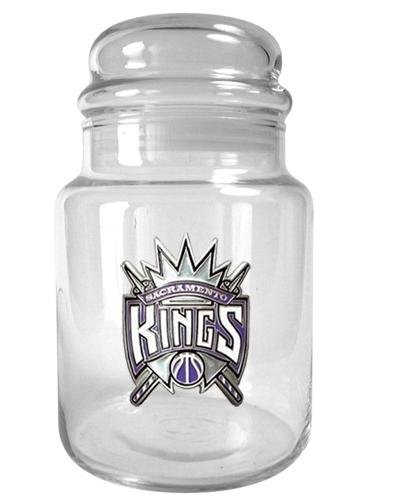 NBA Sacramento Kings 31-Ounce Glass Candy Jar - Primary Logo
