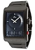 EVISU Men's EV-7014-33 Shinzo Black Ion-Plated Ana-Digi Stainless Steel Watch