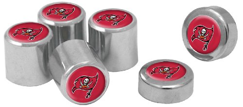 NFL Tampa Bay Buccaneers Valve Stem and Screw Cap Covers