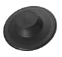 InSinkErator STP-PL Plastic Sink Stopper, Black