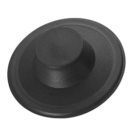 InSinkErator STP-PL Plastic Sink Stopper, Black