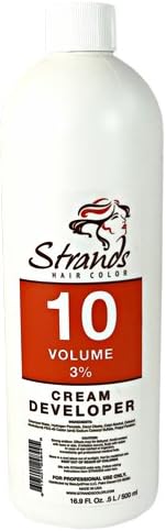 Strands Developer Cream 10 VOL 3% 16.9 fl oz/500 ml