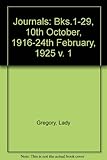 Lady Gregory's journals