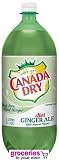 Canada Dry Ginger Ale Diet Green Tea, 2-Liter Bottle (Pack of 6)