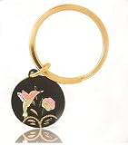 Classy! 10K Yellow-gold Hummingbird Black Hills Gold key Chain