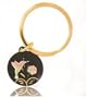 Classy! 10K Yellow-gold Hummingbird Black Hills Gold key Chain