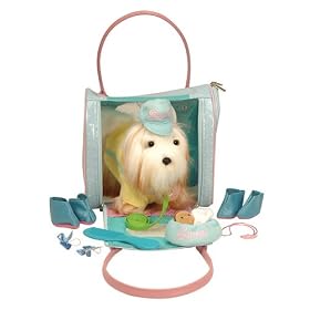 Pucci Pups Shih-Tzu in Carrier by Pucci Pup