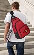 Louisville Cardinals Sling Backpack University of Louisville One Strap Backpacks for Travel or School Bags - BEST QUALITY Unique Gifts For Boys, Girls, Adults, College Students, Men or Ladies