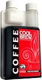 Cool Brew® Fresh Coffee Concentrate - French Roast 1 Liter- Make Iced Coffee or Hot Coffee - Enough for 34 beverages