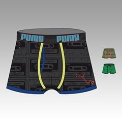 PUMA 611108001 Herren Tape Deck Boxer Short Unterhose - 1 St�ck Packung