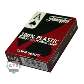 Cartes Fournier - Cartes 100% plastique - Cartes 100% plastique Fournier Jumbo Bleu