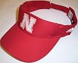 Nebraska Cornhuskers Adidas Basic Logo Adjustable Visor