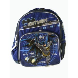  Dc Comics Batman Backpack - Kid Size Batman School Backpack