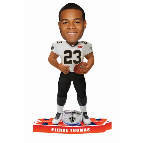 New Orleans Saints Super Bowl XLIV Champions Bobble Head Pierre Thomas