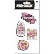 Jolee's Harley Davidson Pink Metal Stickers - Dagger