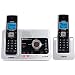 V-Tech LS6125-2 DECT 6.0 Two Handset Cordless Answering System with Caller ID (Silver/Black)