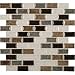 Myrtle 12 in. x 12 in. Sandy Beaches Mesh-Mounted Glass Mosaic Tiles 1 in. x 2 in.