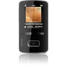 Philips GoGear Vibe 8GB MP3 Player SA3VBE08K/37