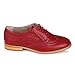 Wanted Shoes Women's Babe Oxford, Red, 7.5 M US
