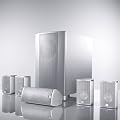 Canton Movie CD 102 Lautsprechersystem alu / silber