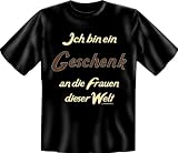 geil bedruckte Fun T-Shirts Ich bin ein Geschenk !!! Größe XXL