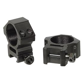  AccuShot Premium 30mm Weaver Style See-Thru Medium Porfile Rings