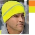 Cornerstone Safety Beanie with Reflective Stripe