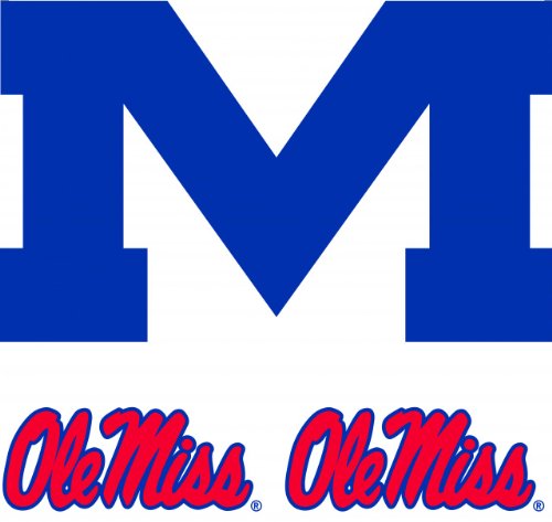 NCAA Ole Miss Rebels Wall Accent - 3 College Mural Stickers