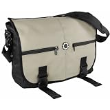 DadGear Messenger Diaper Bag - Grey Professional