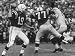 Game Between the Baltimore Colts Vs. the Chicago Bears Artists Premium Photographic Poster Print by George Silk, 30x40