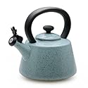 Paula Deen 2-qt. Signature Teakettles Whistling Teakettle, Robin's Egg Blue.