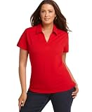 Karen Scott Plus Size Polo Shirt, Short Sleeve