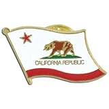 California Flag Lapel Pin