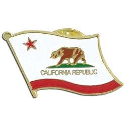 California Flag Lapel Pin