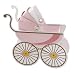 Baby : Kate Aspen Classic Pram Favor Boxes with Unique Expandable Bonnets - Set of 24, Pink