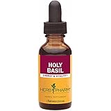 Herb Pharm Certified Organic Holy Basil (Tulsi) Extract for Energy and Vitality - 1 Ounce