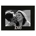 Love Photo Frame - Black (4x6")