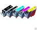 10-Pack (2 each) Non-OEM Ink w/ Chip for PGI-220BK CLI-221 Canon PixmaCanon iP3600 iP4600 iP4700 MP560 MP620 MP640 MX860 MP980
