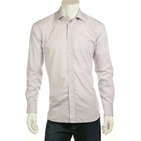 Buy Bristol Purple Fine Stripe Spread Collar Dress Shirt by Bristol