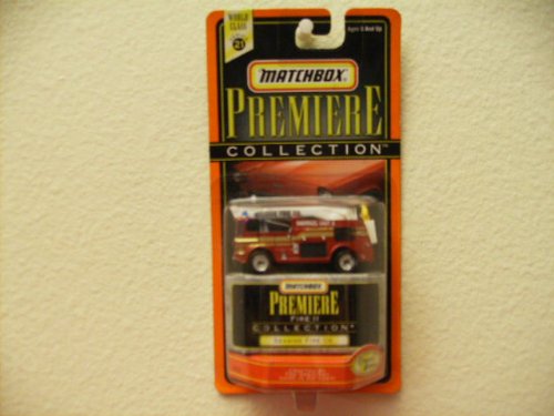 Matchbox Fire Truck Seaside Snorkel Unit Premiere Series