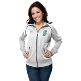 Seattle Mariners Women's Nike White 1.2 Track Jacket