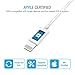 [Apple MFi Certified] UNU Lightning to USB Cable 6ft / 1.8m with Compatible Head for Cases for iPhone SE,6S, 6, 6 Plus, 5s, 5c, 5, iPad (Gen 4), iPad Air (Gen 2) iPad Mini (Gen 1,2,3) and more (White)