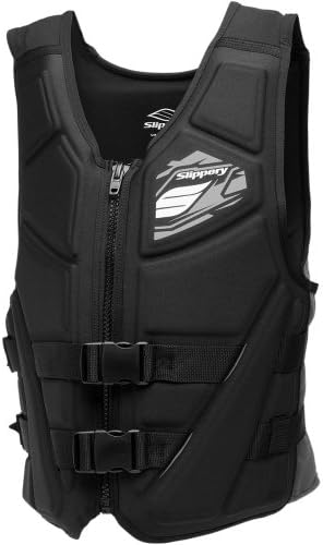 Slippery Switch Molded Vest , Gender: Mens/Unisex, Primary Color: Black, Size: 2XL, Distinct Name: Black/Gray 3240-0553