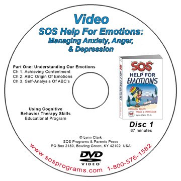 SOS Help For Emotions: Managing Anxiety, Anger & Depression" single DVD