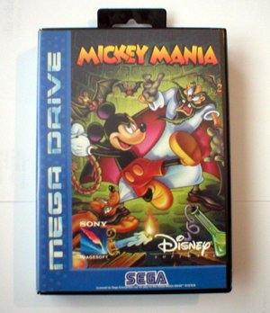 Childrens Toyshop  Video Games : Mickey Mania Sega Megadrive Game - Mickey Mouse